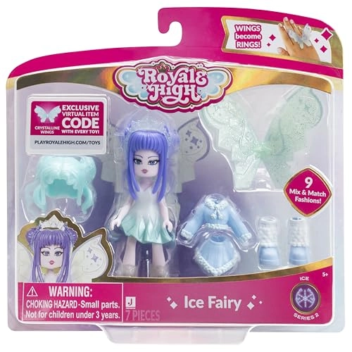 Jazwares Ice Fairy Fashion Doll - 3” 9 Fashion Accessories Ages 5+