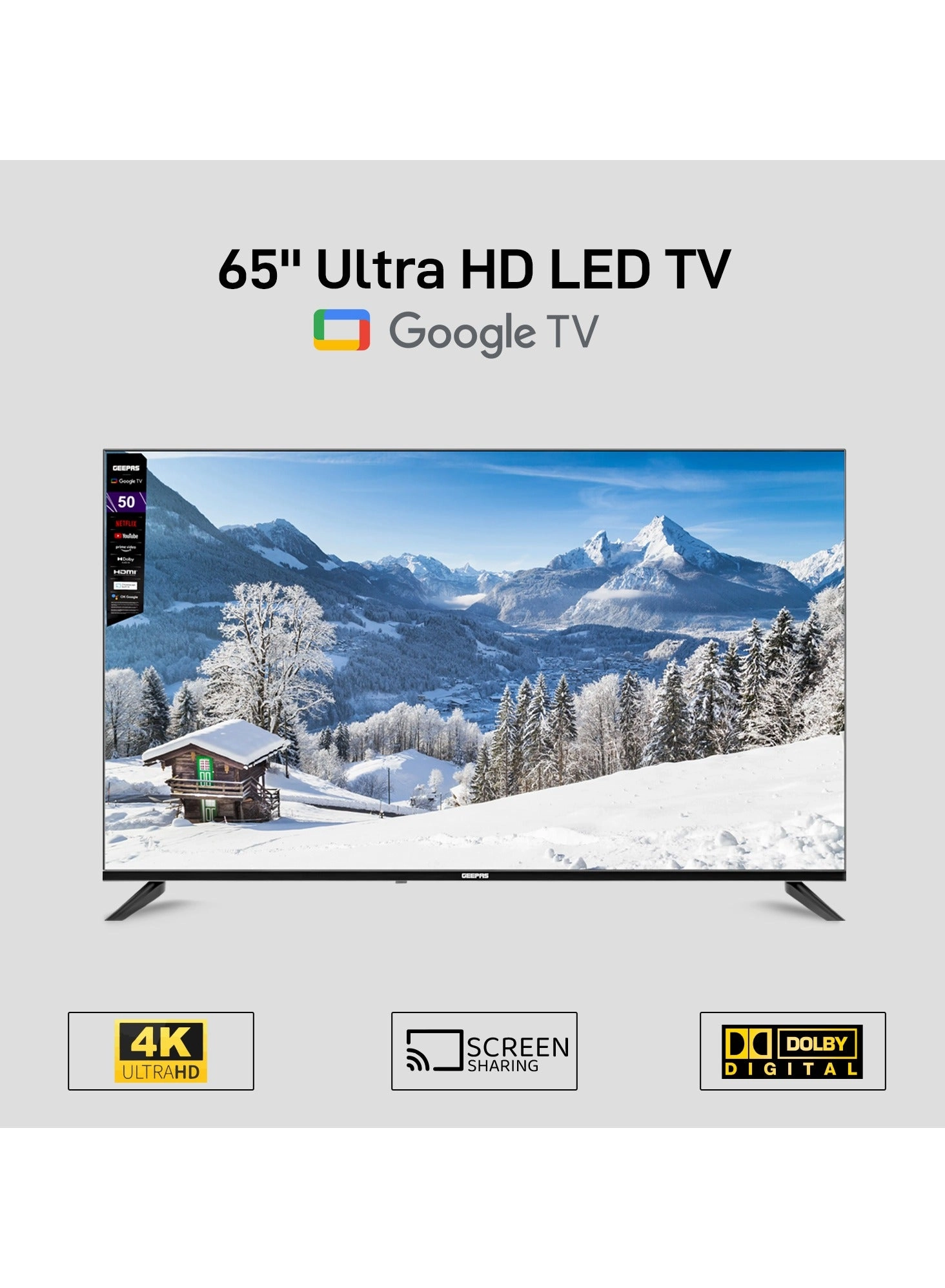 GLED6523SGXHD - 65 Inches