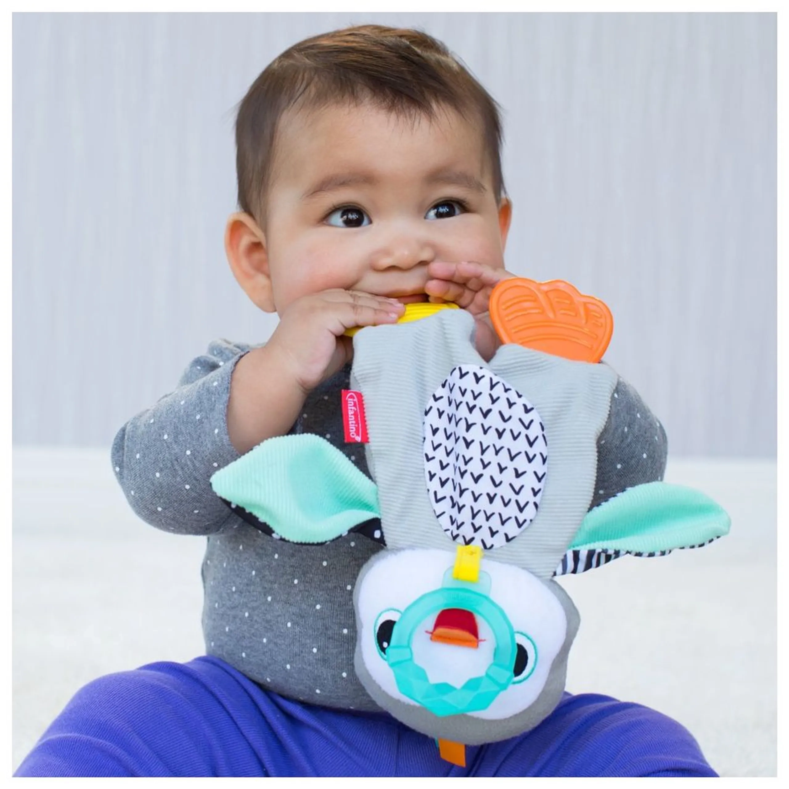 Cuddly Penguin Teether - 3 BPA-free teethers Suitable for newborns