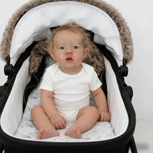 Liam Reborn Baby Doll - 20 inch Vinyl Boy Blonde Hair Ages 3+