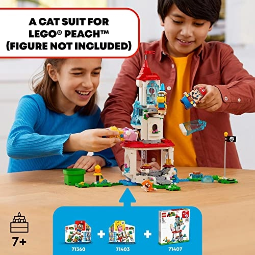 Super Mario Cat Peach Suit and Frozen Tower Expansion Set (71407)