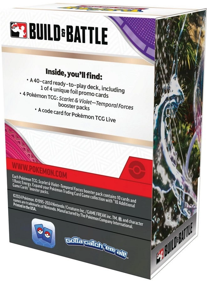 Scarlet and Violet: Temporal Forces - Build & Battle Box