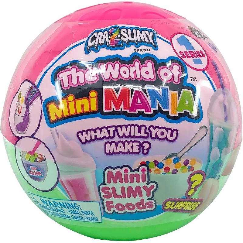 Cra-Z-Art Cra-Z-Slimy The World of Mini Mania - 6 Years and Above