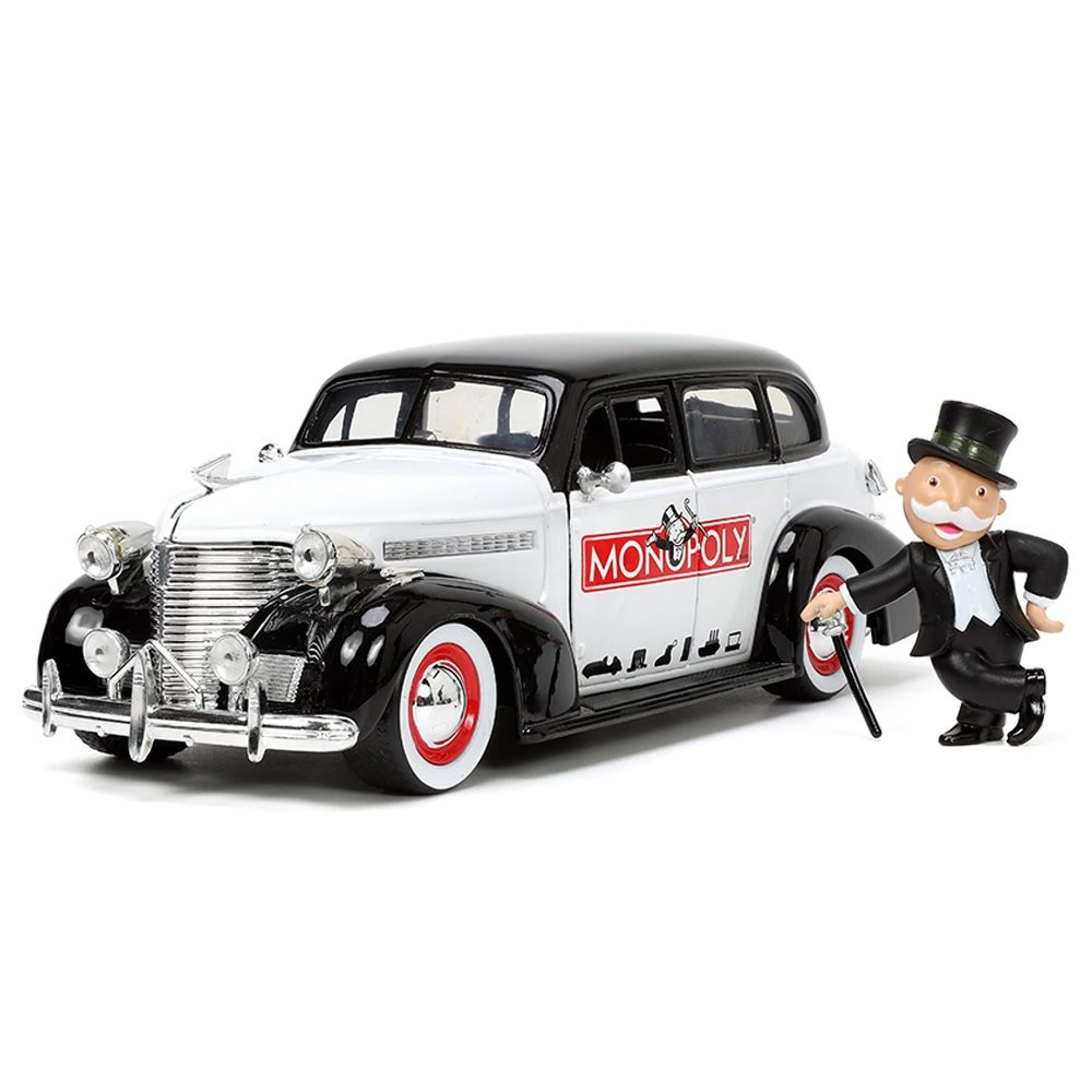 Mr Monopoly 1939 Chevy Master with Figure - 1:24