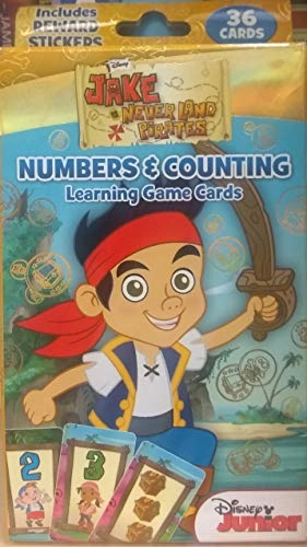 Jake & The Never Land Pirates Numbers & Counting Learning Game - 2 months and up 36 pieces