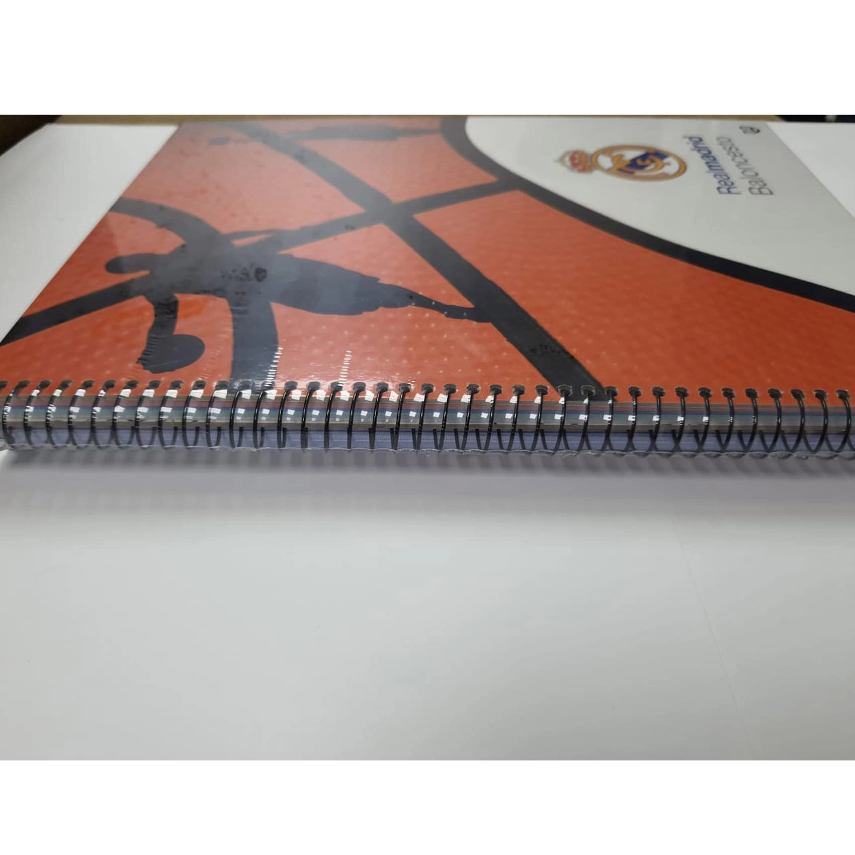 Real Madrid Football Club Logo Printed Notebook A5 Spiral