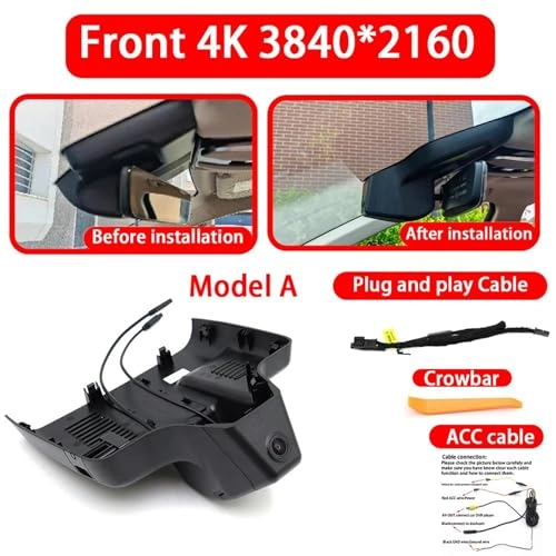 Dash Cam for Hongqi H5 II - 4K 2160P