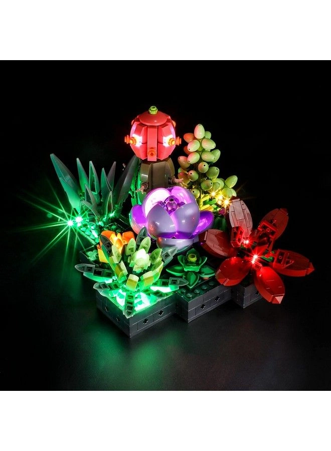 BRIKSMAX Led Lighting Kit For Lego 10309 Succulents - Compatible With Lego Creator Expert Building Blocks