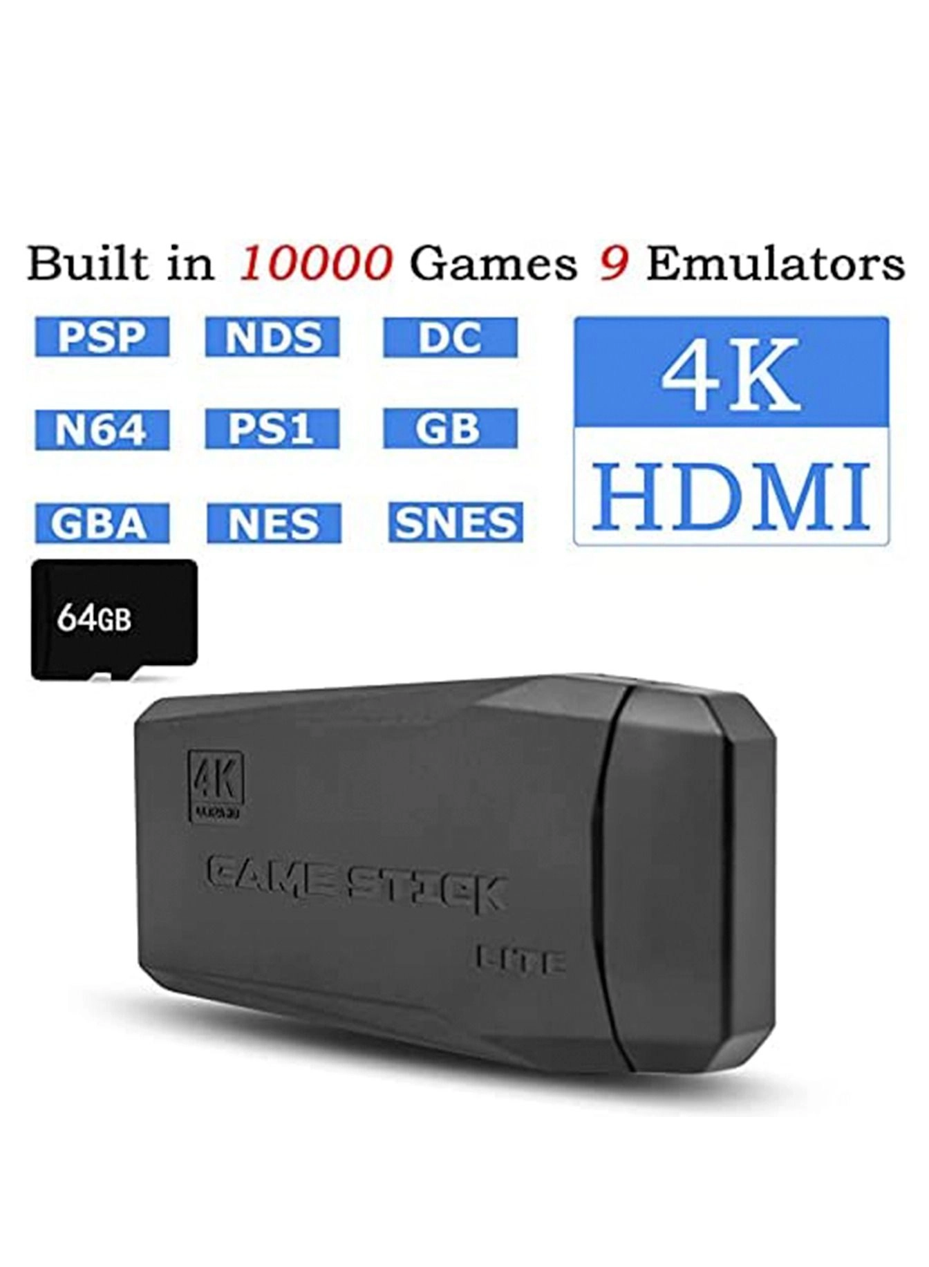 Wireless Controller Gamepad - 64G