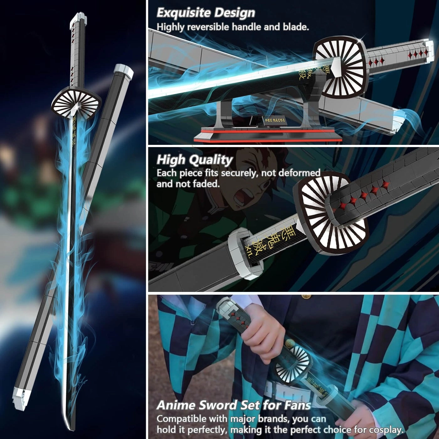 Tanjirou Sword - 759pcs