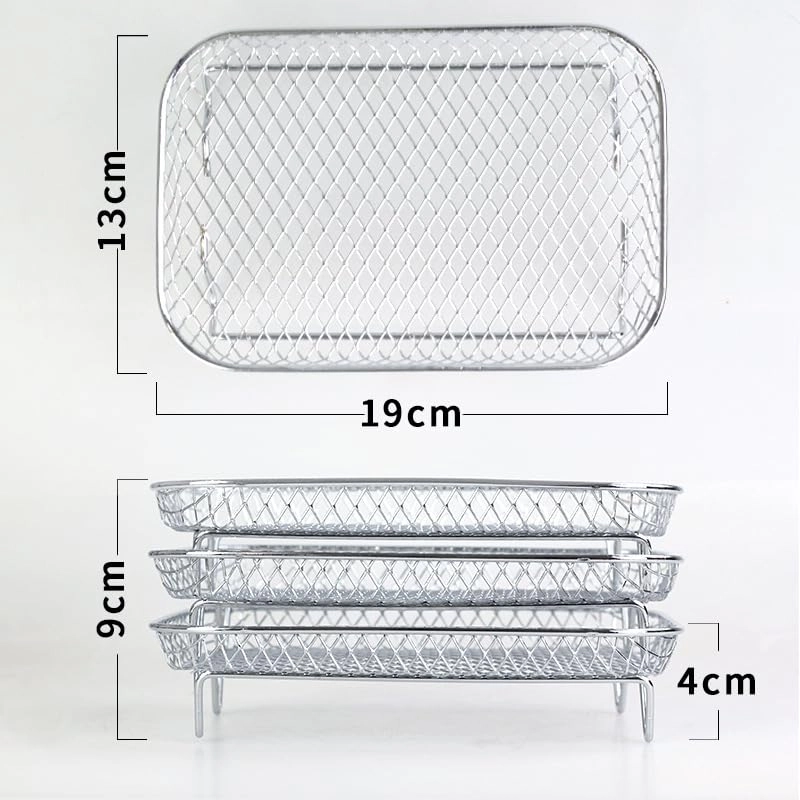 Three-tier Air Fryer Grilling Rack - 304 stainless steel 1