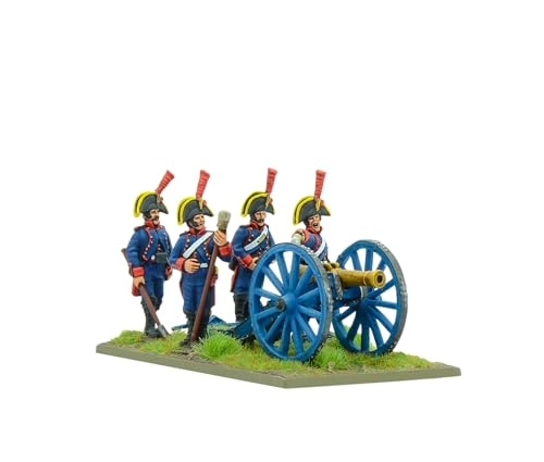 Black Powder: Napoleonic Spanish Foot Artillery 8-PDR - 28mm