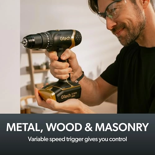 Combi Drill - 20 Volts Battery Powered