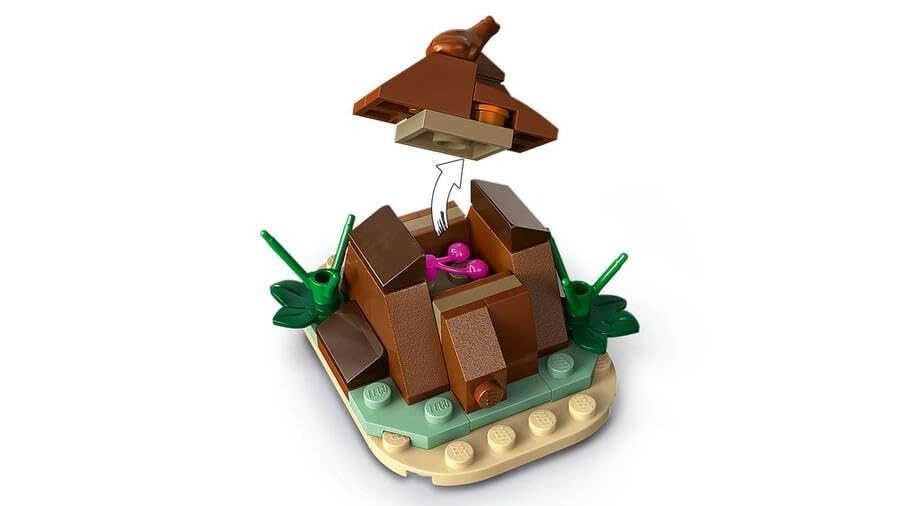 Jurassic World Triceratops Research (76959) - Ford Explorer Car Dino Figure