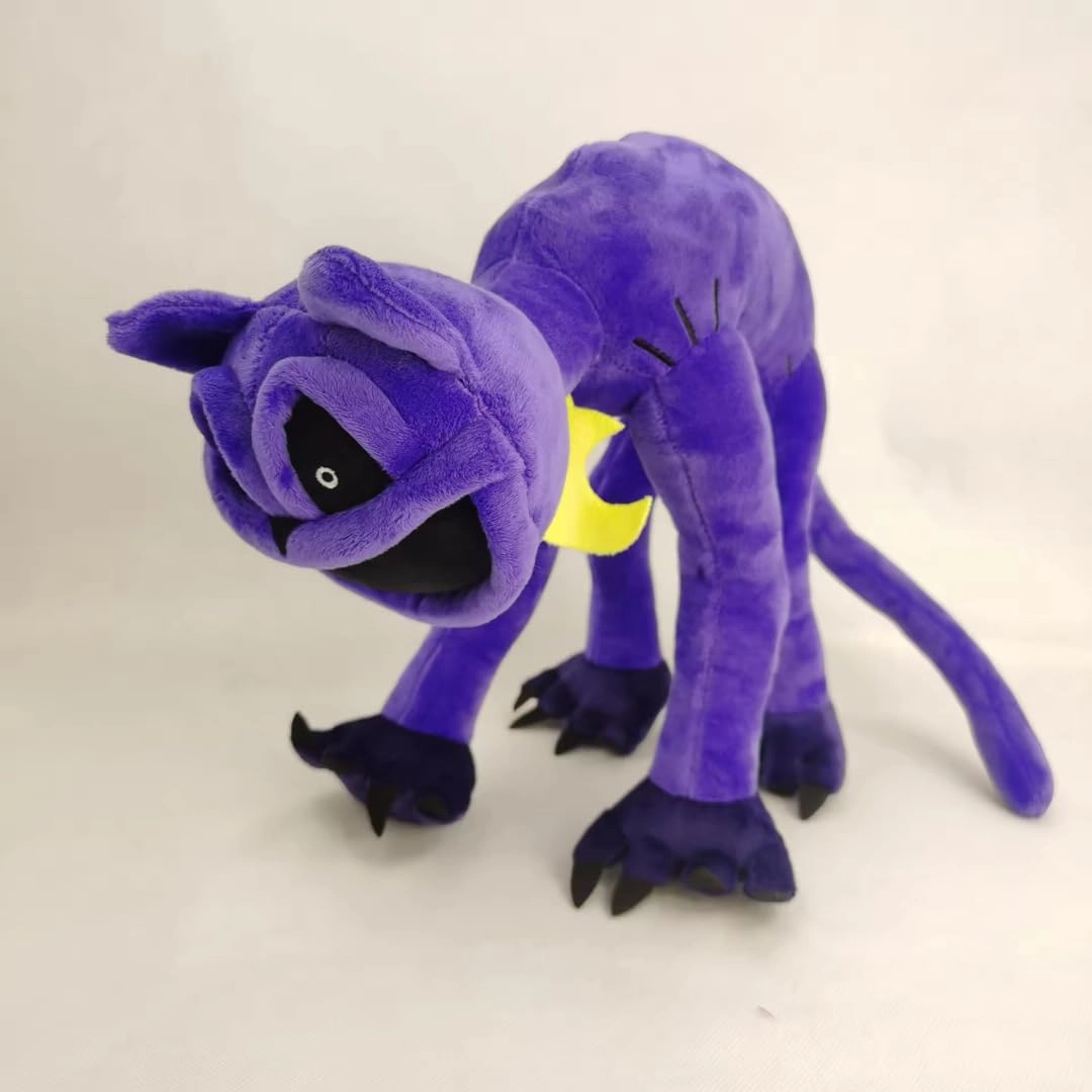 Purple Big Smile Dog 60 cm Plush