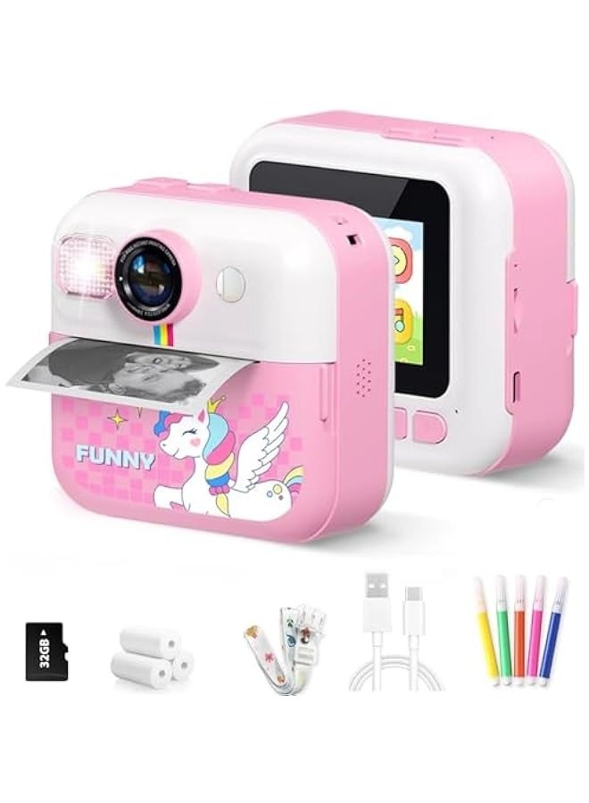 Beauenty Kids Camera Instant Print