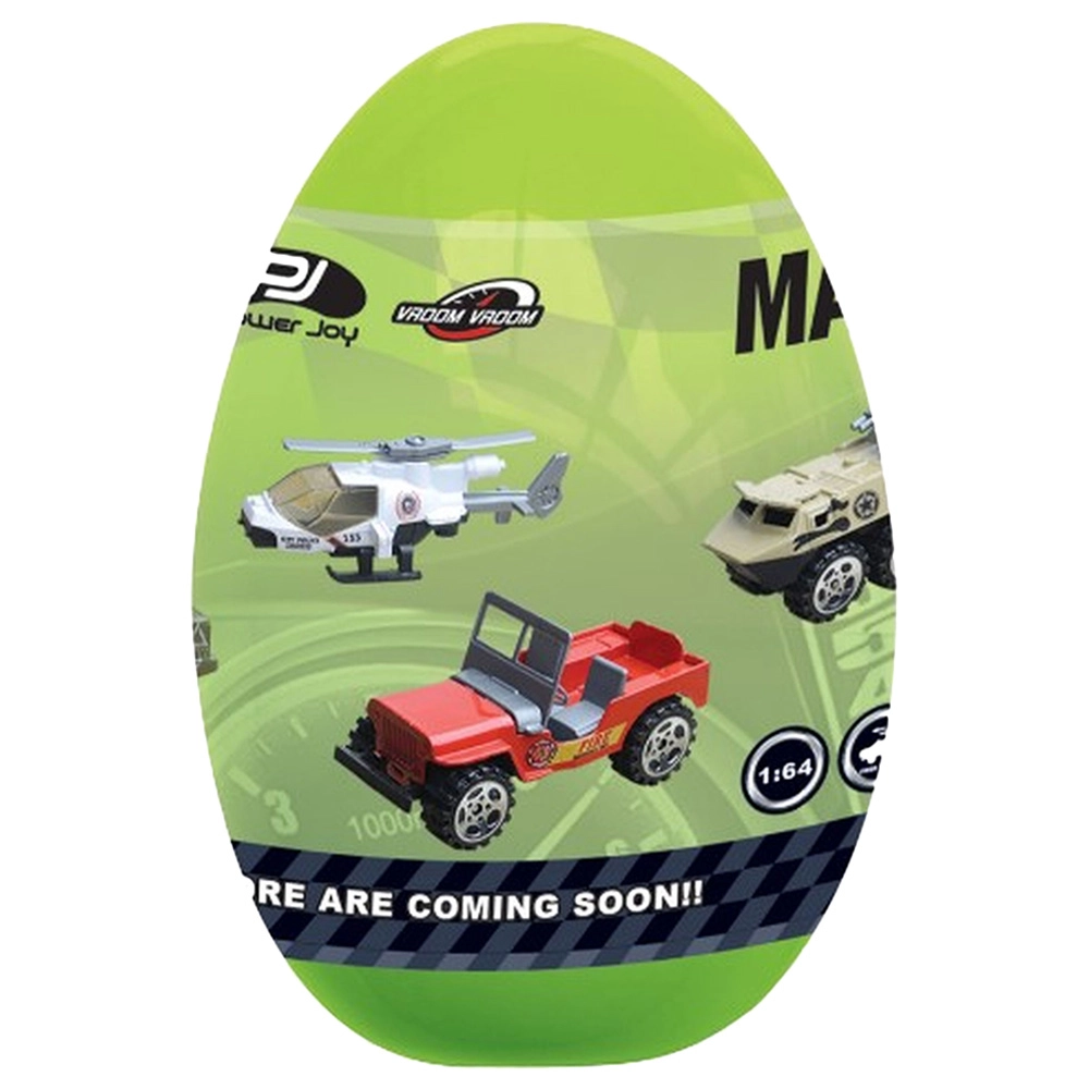 Vroom Vroom Diecast Magic Egg Surprise Pack - 1pc