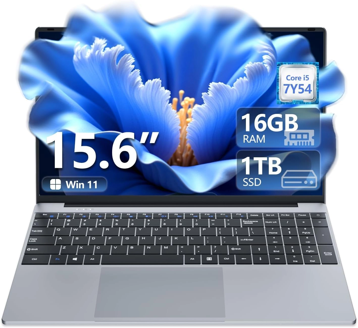 UCALCUL XU156 - 15.6'' Core i5-7Y54 16GB DDR3 1TB SSD