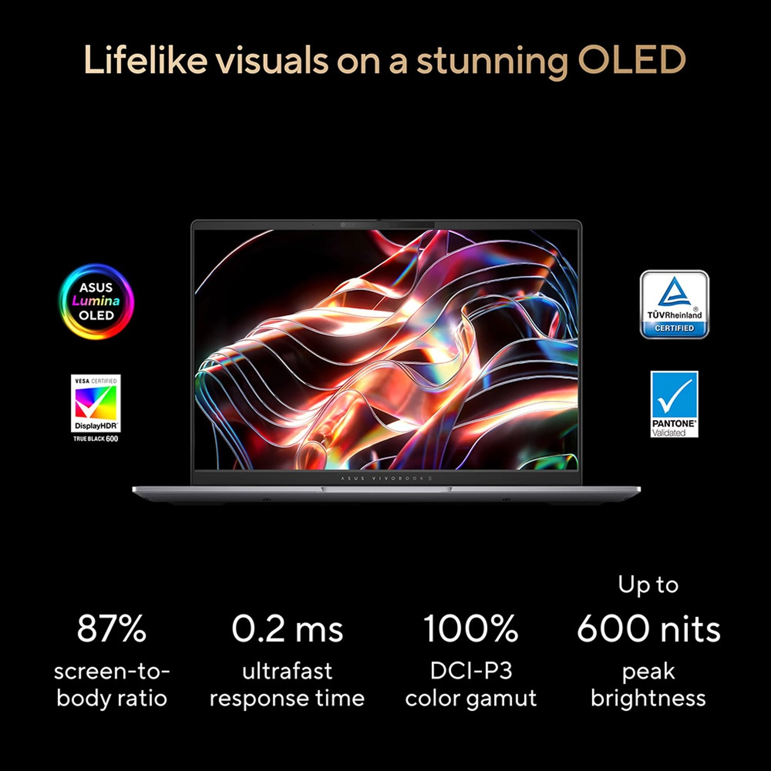 Vivobook S 14 OLED M5406UA-OLEDR911WB - 14'' Ryzen 9-8945HS 16GB 1000GB SSD