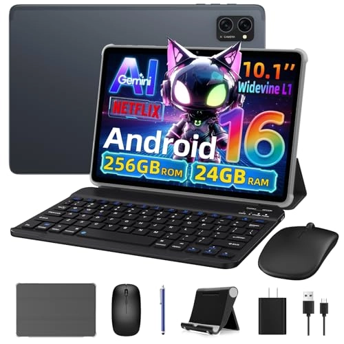 VekfulPC Android 16 Tablet - 256GB 10.1"