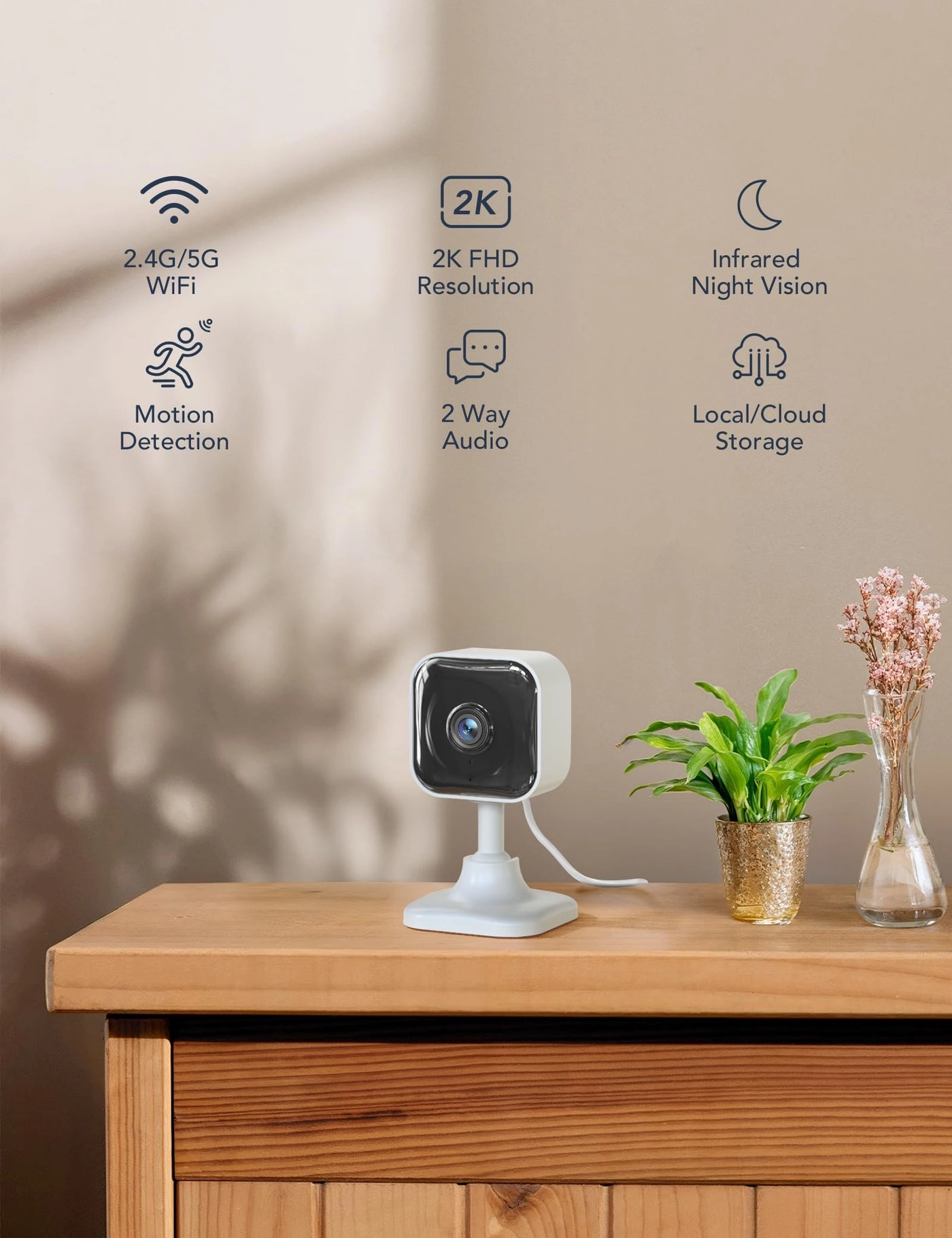 Indoor Security Camera 2K Pack