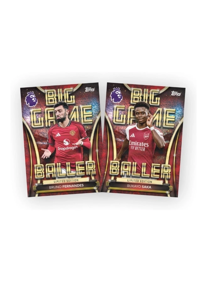 Premier League 2025/2026 Collectible Football Trading Cards - 129pcs Bundle