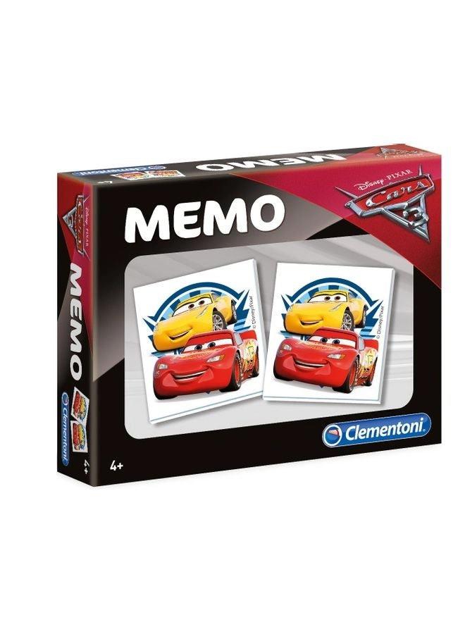 Clementoni Memo Pocket Cars 3 - 48-Piece