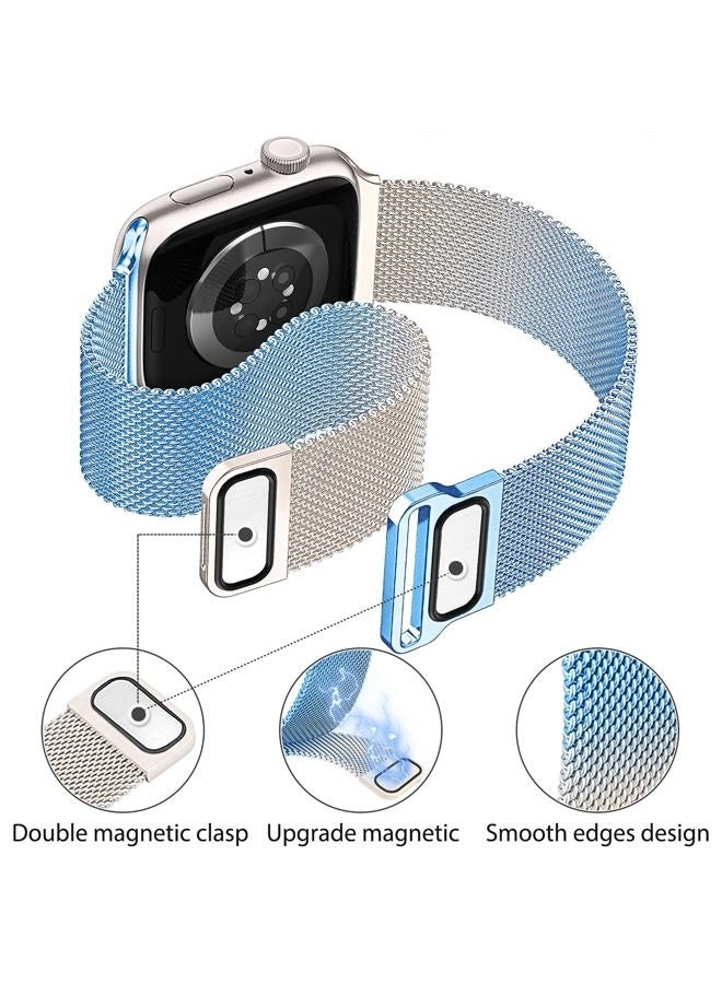 3 Pack Metal Watch Band for Apple Watch - 42mm 41mm 40mm 38mm