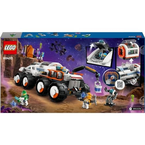 City Space Command Rover and Crane Loader (60432)