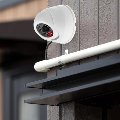 Dummy Fake Surveillance Security CCTV Dome Camera - Indoor/Outdoor