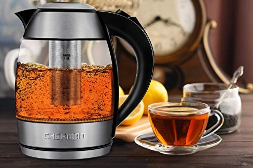 Digital Electric Glass Kettle RJ11-17-TCTI-V2-UK