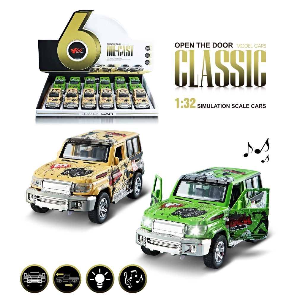 Graffiti Toyota Jeep - 1:32 1 pc