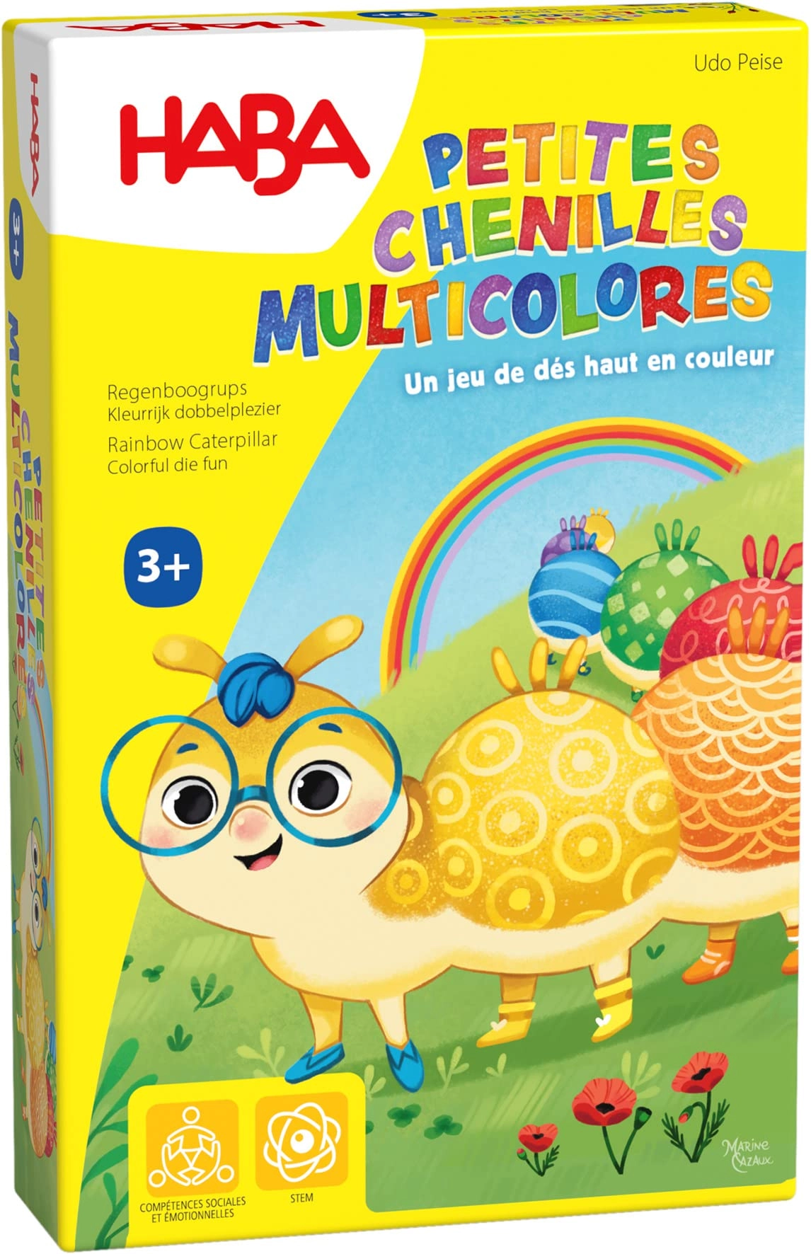 HABA Small Caterpillars - 3 years and up 1 pieces