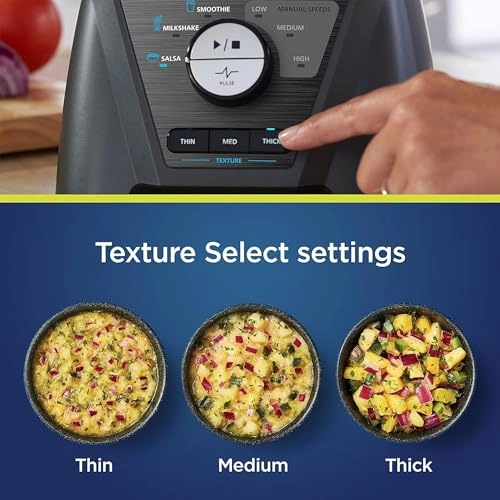 Blender - 3 Settings 2 24-Ounce Cups + Food Processor