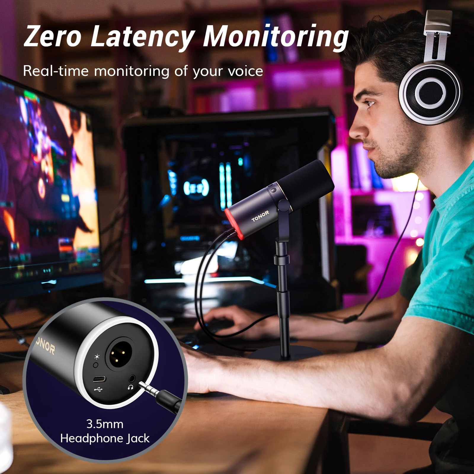TD520 USB+XLR Microphone