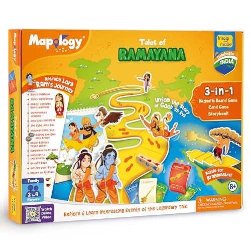 Mapology Tales of Ramayana - 3-in-1 Magnetic Path Puzzle