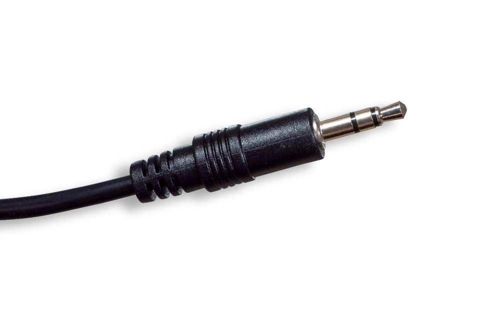 3.5mm Stereo - M/1' 28AWG Black