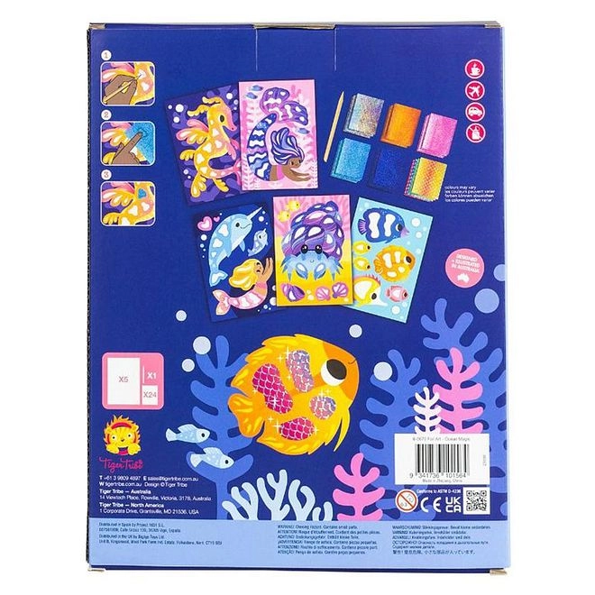 Foil Art - Ocean Magic - 3+ years 24 pcs