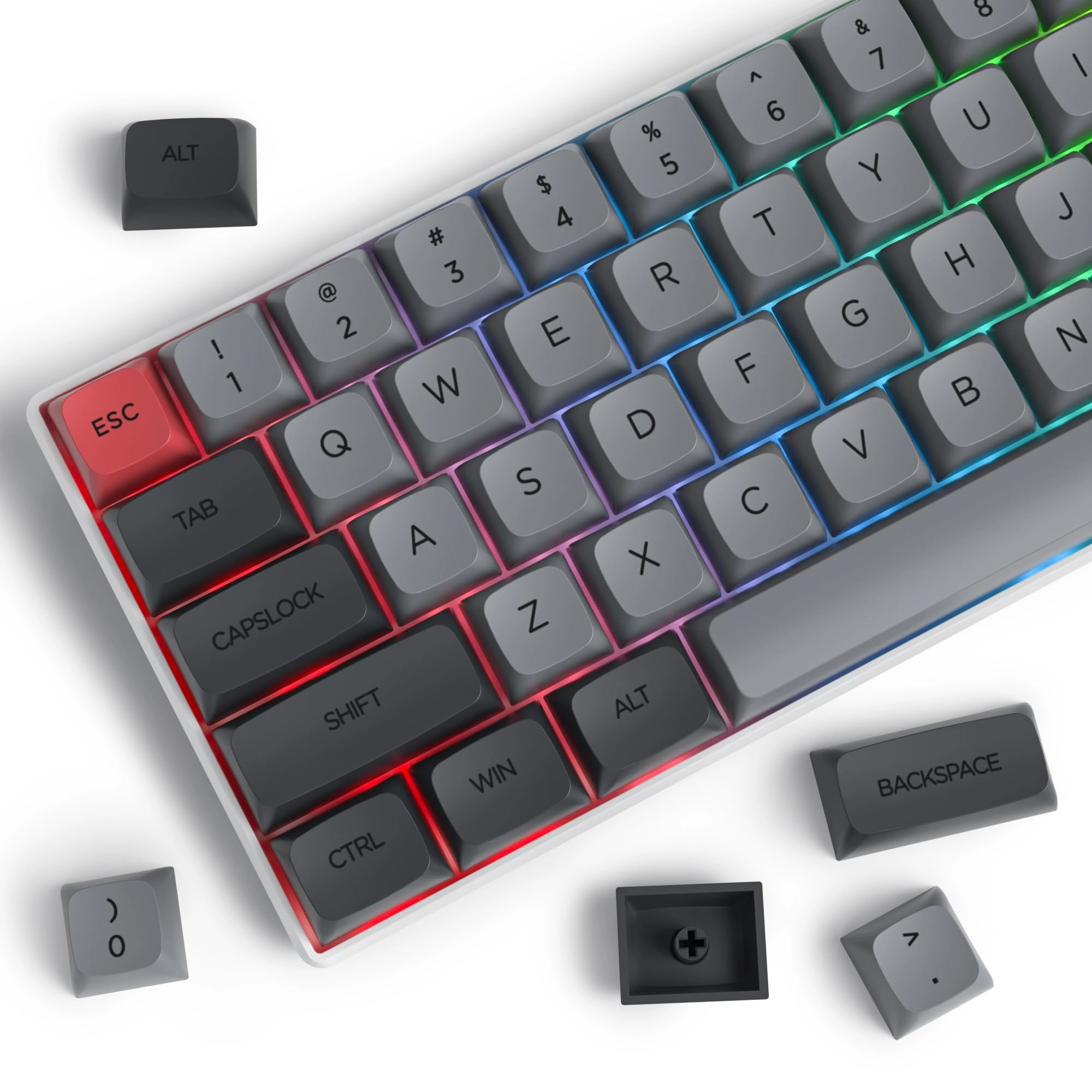 XDA Profile Keycaps - US & ISO Layout RF