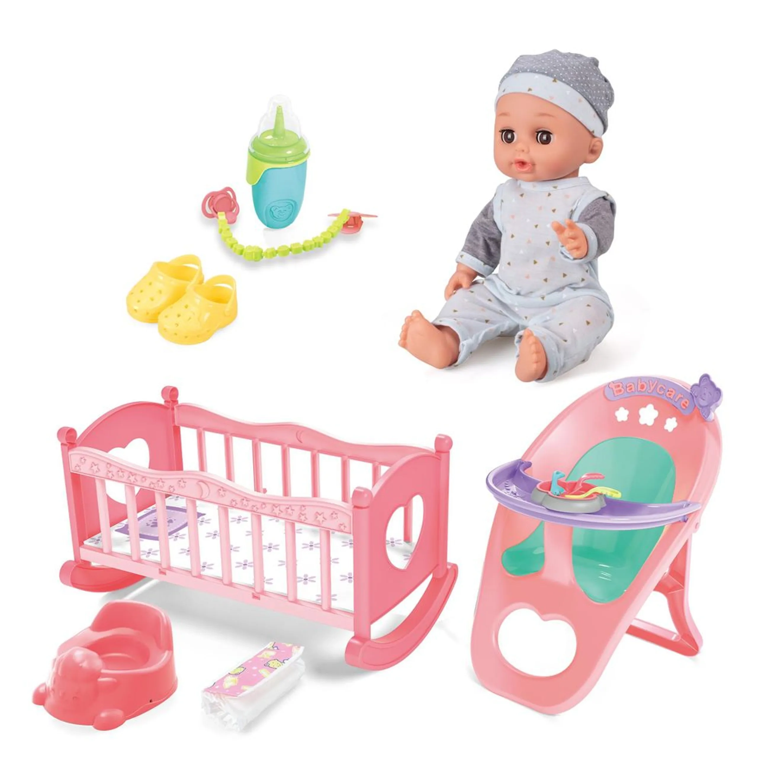 Balby Doll Playset - 14" Interactive IC Ages 3+