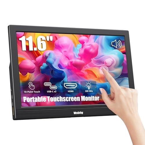 Touch Screen Portable Monitor - 1366x768 11.6"