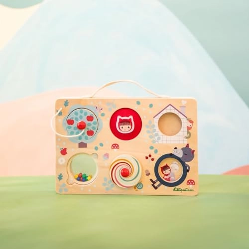 Lilliputiens Activity Board Fairy Tales - 18 months+