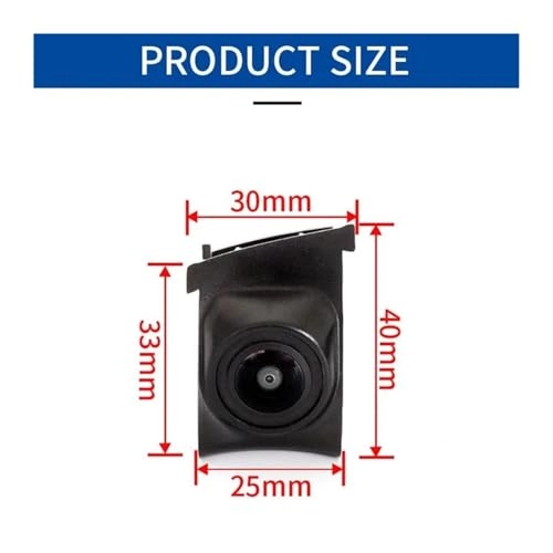 AHD Front View Logo Camera - Night Vision Wire