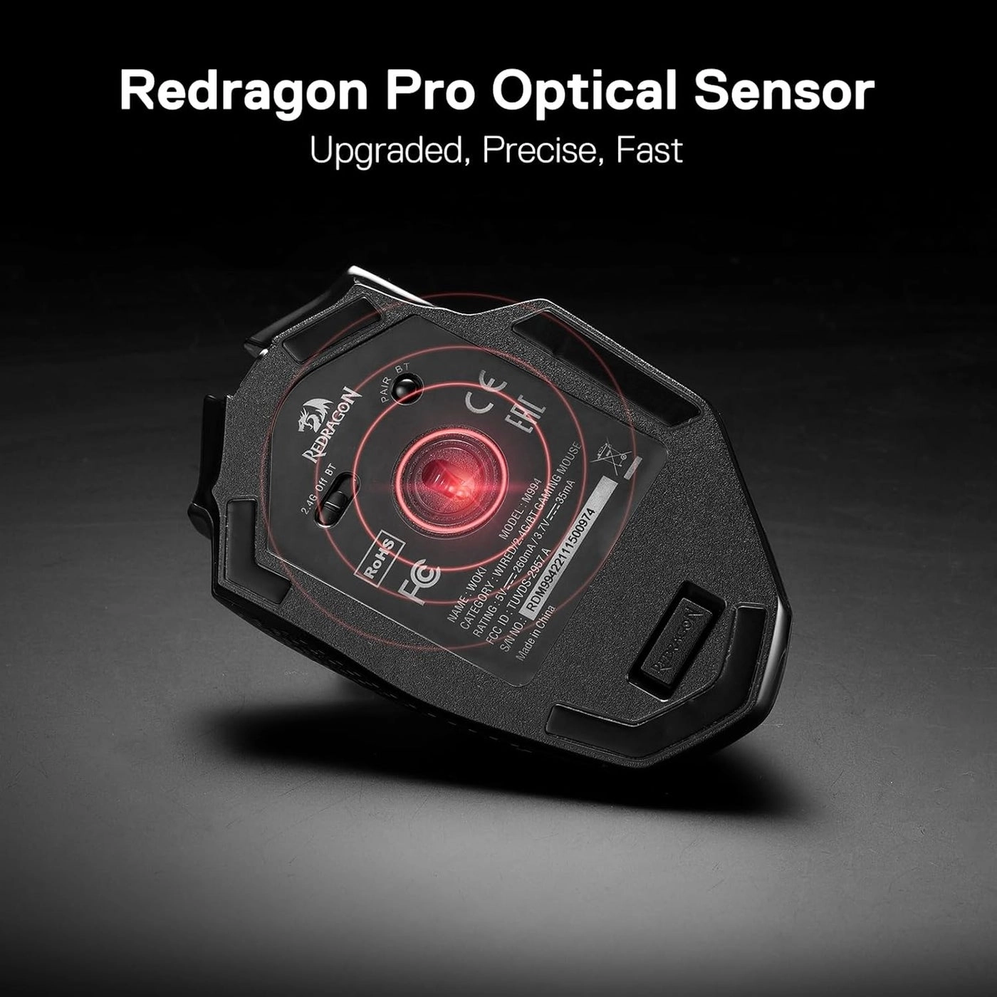 M994 Gaming Mouse - BT 2.4Ghz USB-C