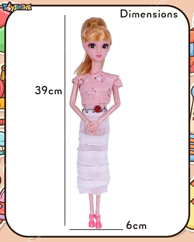 Kally Fashion Doll - Plastic 3D Eyes Ages 3+