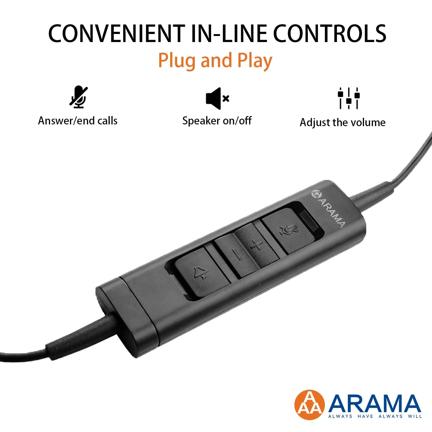 A802USB Wired Headset