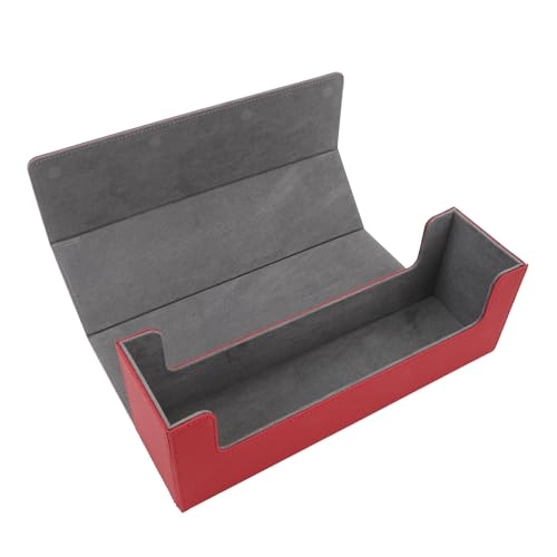Card Storage Box - Black Red