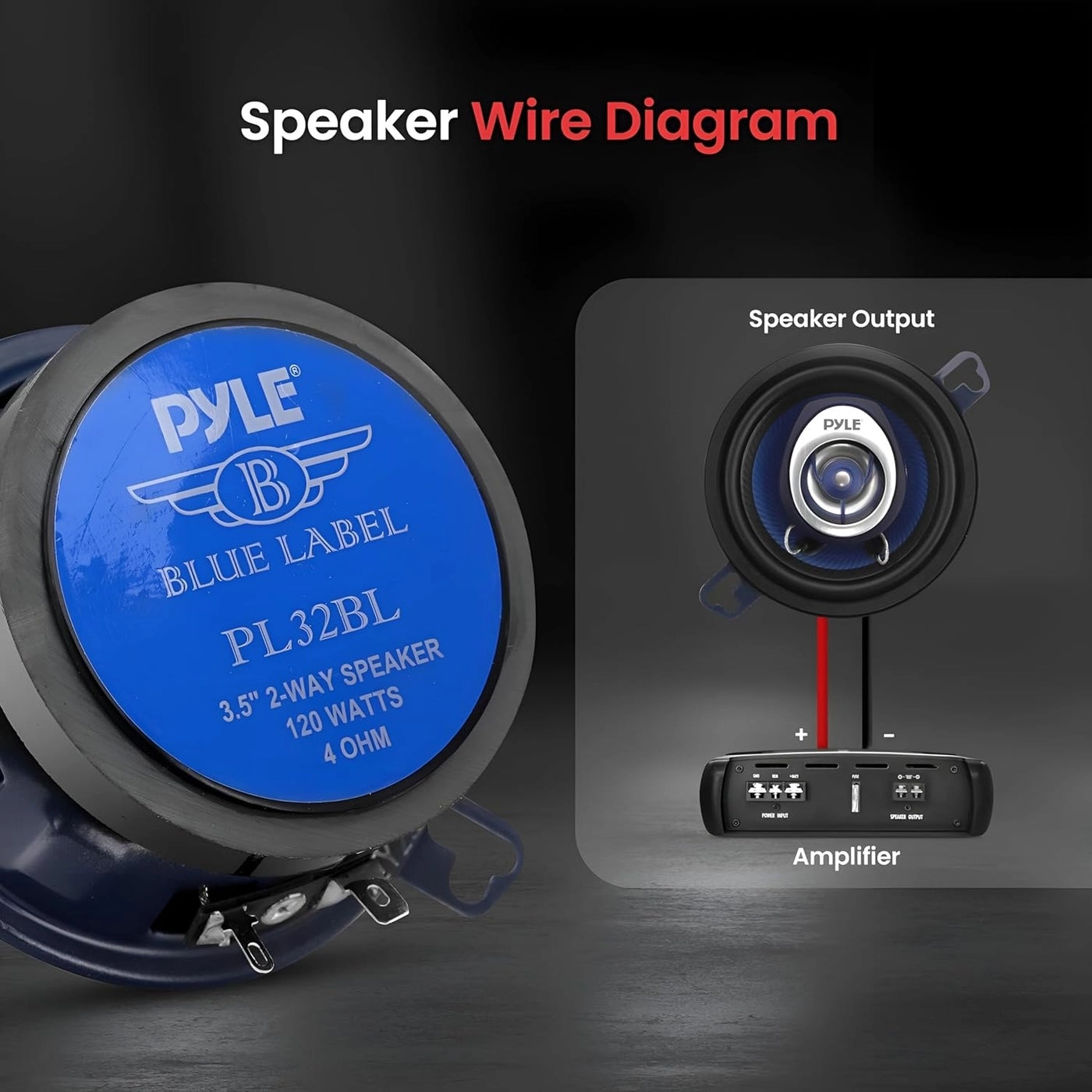 PL32BL - 3.5-inch 2-Way