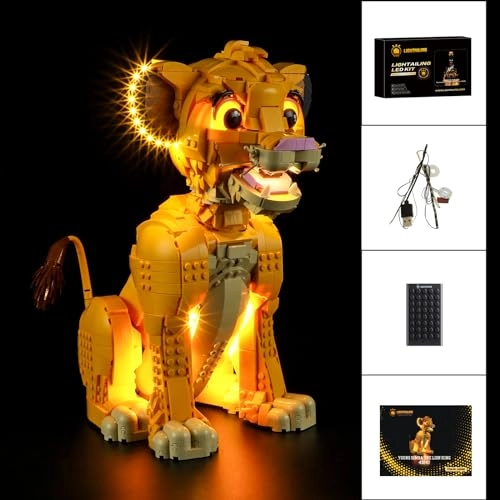 Light for LEGO 43247 Young Simba The Lion King - Plastic 1