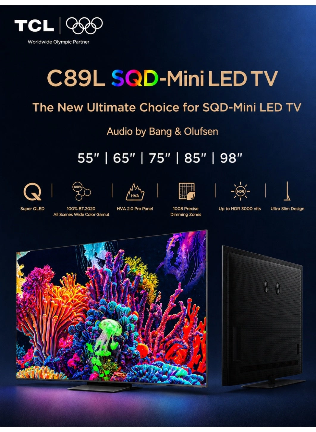 TV 65C89L 65"